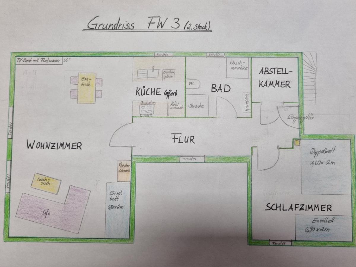 Ferienwohnungen Springer In Schoenefeld Ot Grossziethen Div Apartments Fuer Bis Zu 6 Personen Екстериор снимка